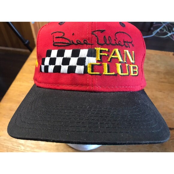 Bill Elliott Fan Club NASCAR Snapback Hat Vintage Racing Cap Most Popular Driver - Picture 3 of 9